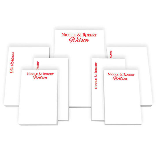 Couples Notepad Set